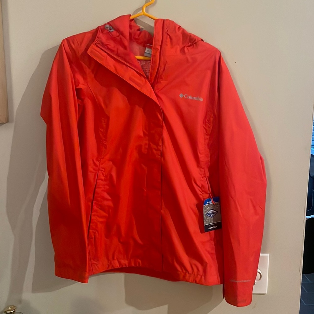 NWT Columbia Arcadia II Red Jacket Size S